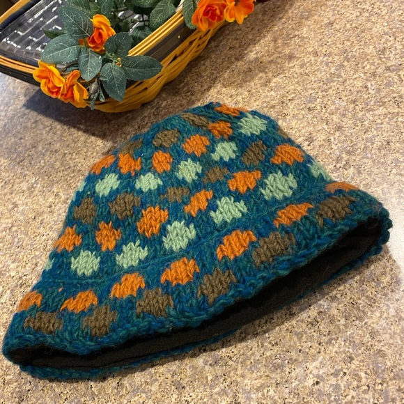 Rising Tide Accessories - Rising Tide Nepal Wool Knit Hat Fleece Lined Winter